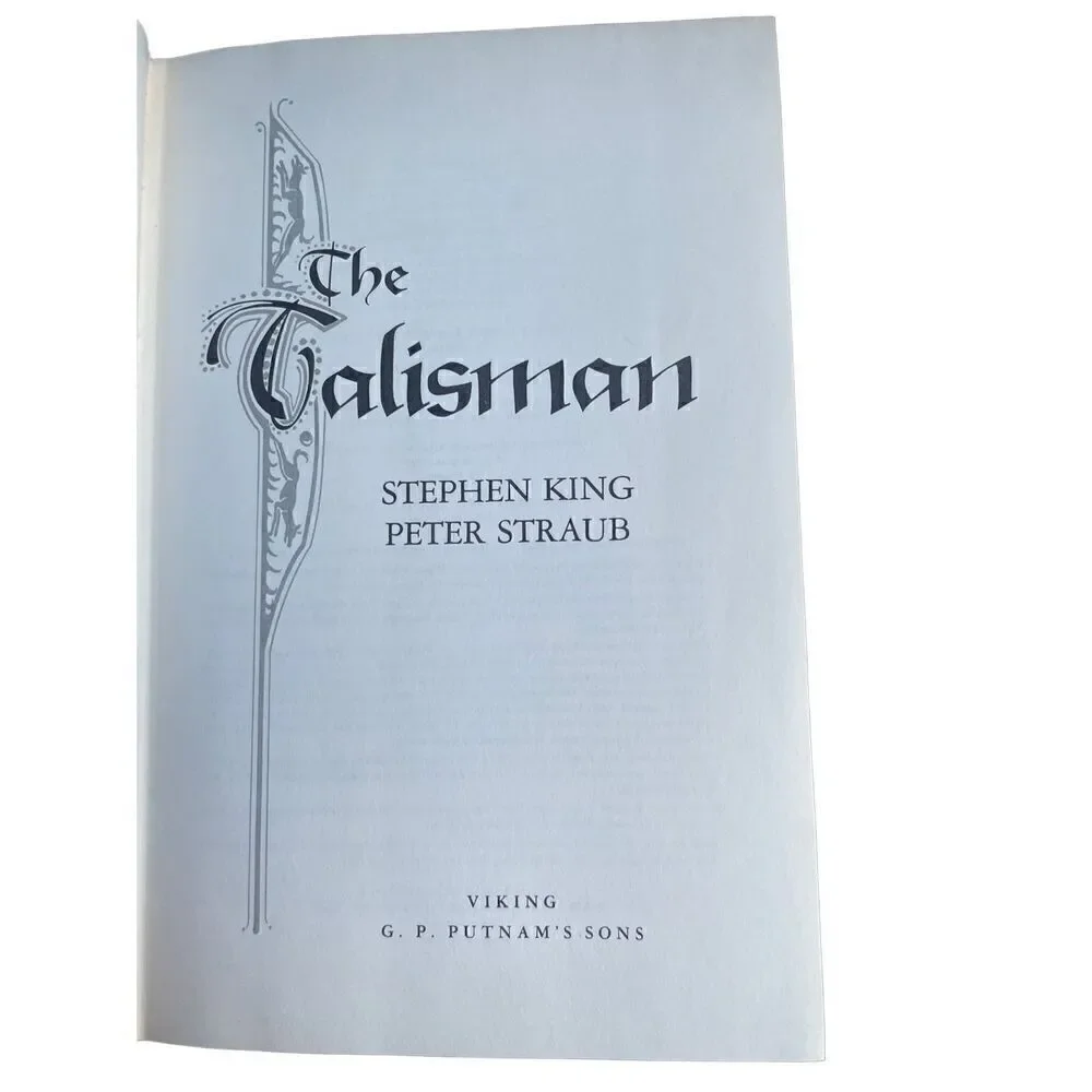 Stephen King & Peter Straub HardCover 1984 First Edition The Talisman Novel